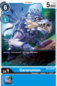 Garurumon BT1-036