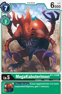 MegaKabuterimon BT1-076
