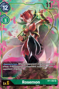 Rosemon BT1-082 Alt. Art