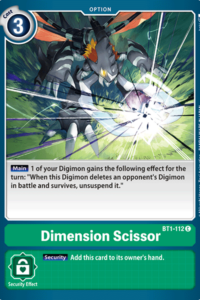 Dimension Scissor BT1-112