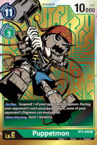Puppetmon BT2-049 Alt. Art