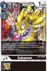 Sukamon BT3-063