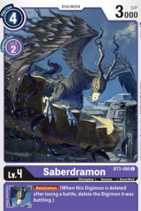 Saberdramon BT3-080