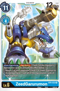 ZeedGarurumon BT4-033