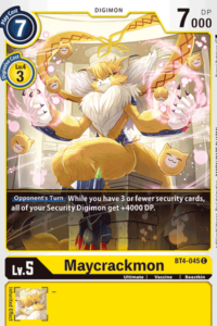 Maycrackmon BT4-045
