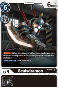 Sealsdramon BT4-067