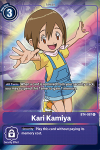 Kari Yagami BT4-097 Alt. Art