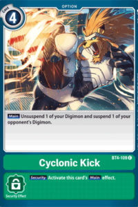 Cyclonic Kick BT4-108