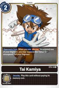 Tai Kamiya ST5-14