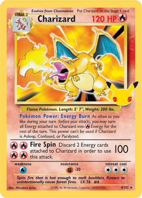 Celebrations Charizard