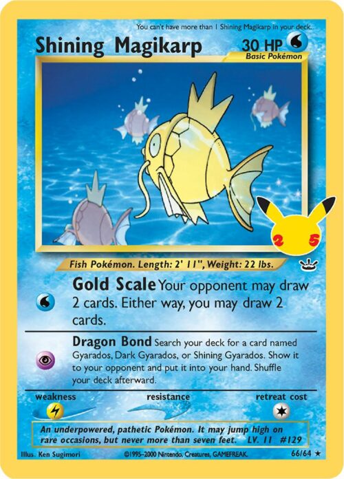 Celebrations Shining Magikarp