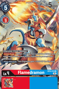 Flamedramon BT8-012 Alt Art