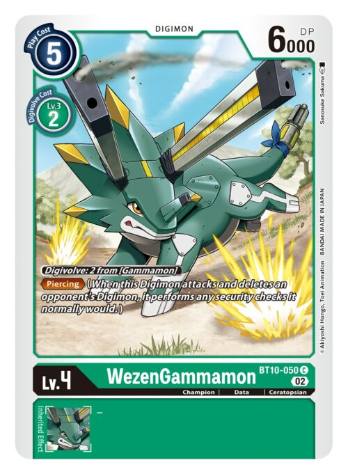 WezenGammamon BT10-050