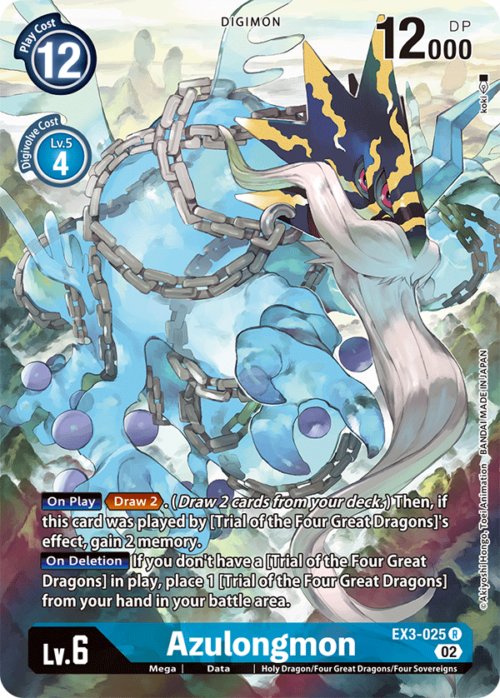 Azulongmon EX3-025A