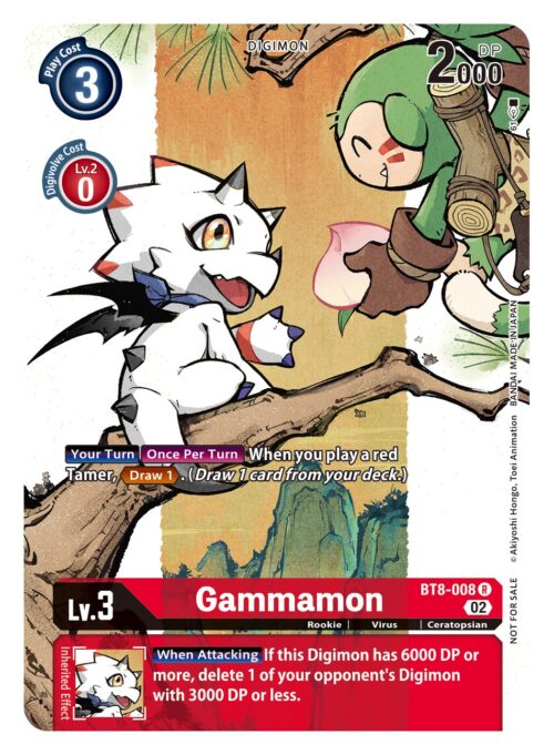 BT8-008 Dimensional Phase Gammamon Box Topper