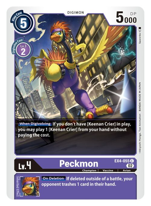 EX4-055 Alternative Being Peckmon